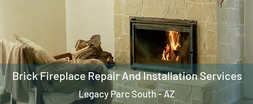 Brick Fireplace Repair And Installation Services Legacy Parc South - AZ