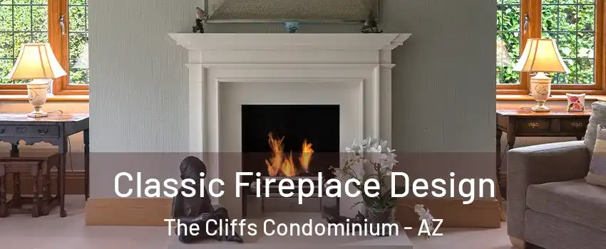 Classic Fireplace Design The Cliffs Condominium - AZ