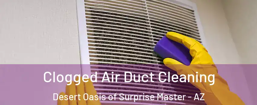 Clogged Air Duct Cleaning Desert Oasis of Surprise Master - AZ