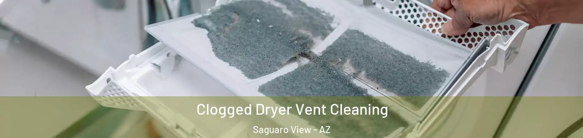 Clogged Dryer Vent Cleaning Saguaro View - AZ