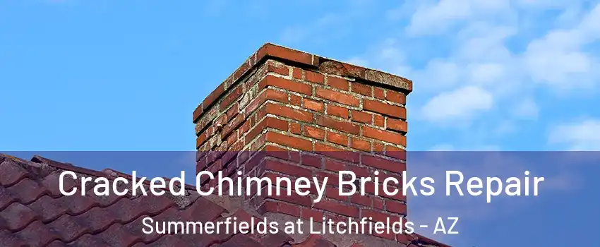 Cracked Chimney Bricks Repair Summerfields at Litchfields - AZ