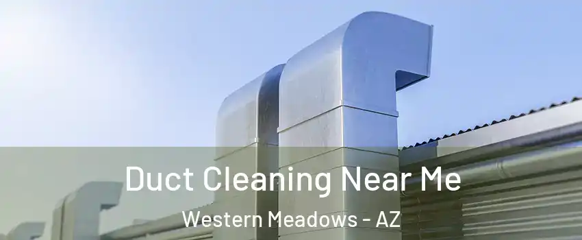 Duct Cleaning Near Me Western Meadows - AZ