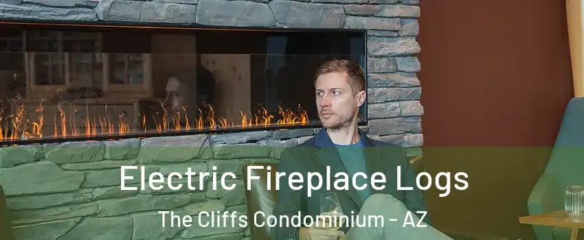 Electric Fireplace Logs The Cliffs Condominium - AZ