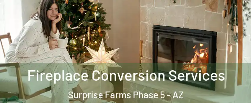 Fireplace Conversion Services Surprise Farms Phase 5 - AZ
