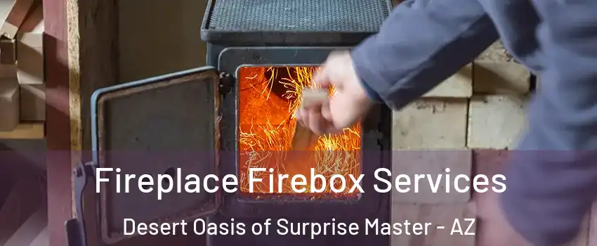 Fireplace Firebox Services Desert Oasis of Surprise Master - AZ