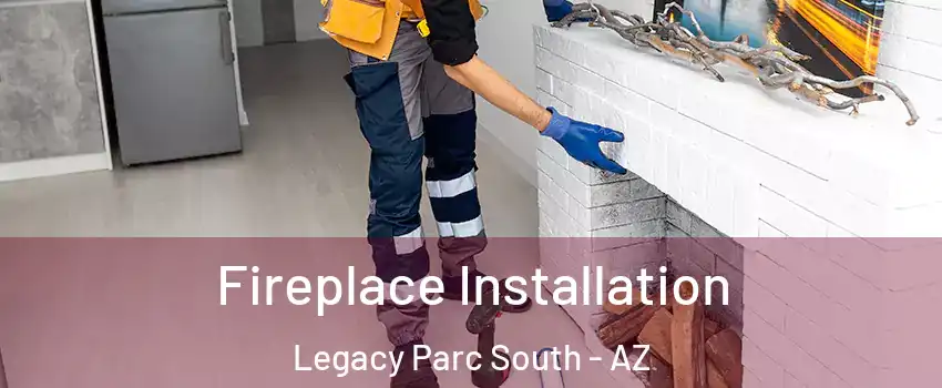 Fireplace Installation Legacy Parc South - AZ
