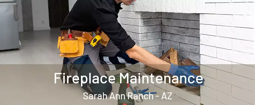 Fireplace Maintenance Sarah Ann Ranch - AZ