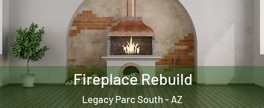 Fireplace Rebuild Legacy Parc South - AZ