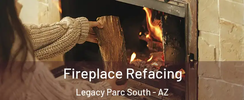 Fireplace Refacing Legacy Parc South - AZ