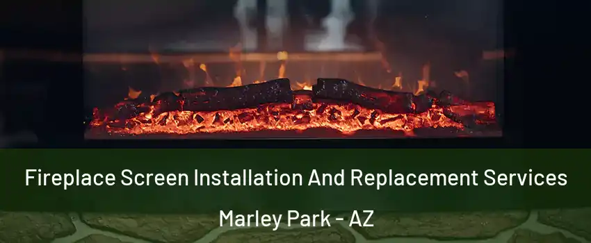 Fireplace Screen Installation And Replacement Services Marley Park - AZ