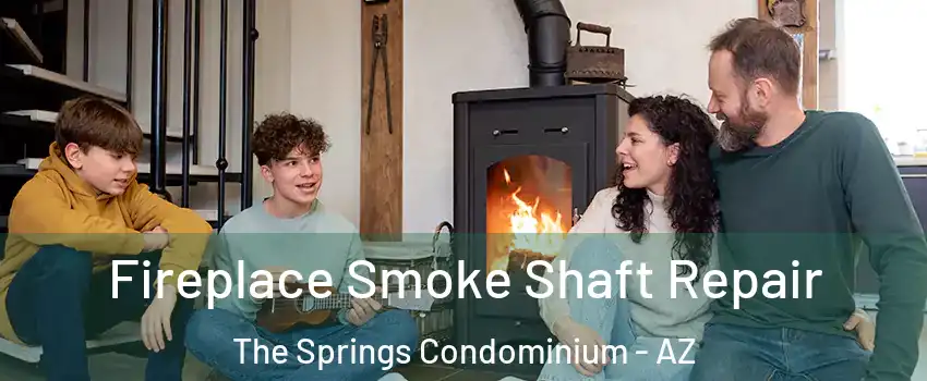 Fireplace Smoke Shaft Repair The Springs Condominium - AZ