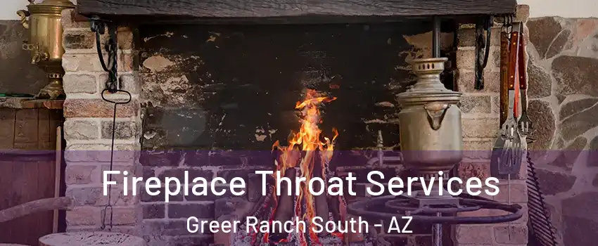 Fireplace Throat Services Greer Ranch South - AZ