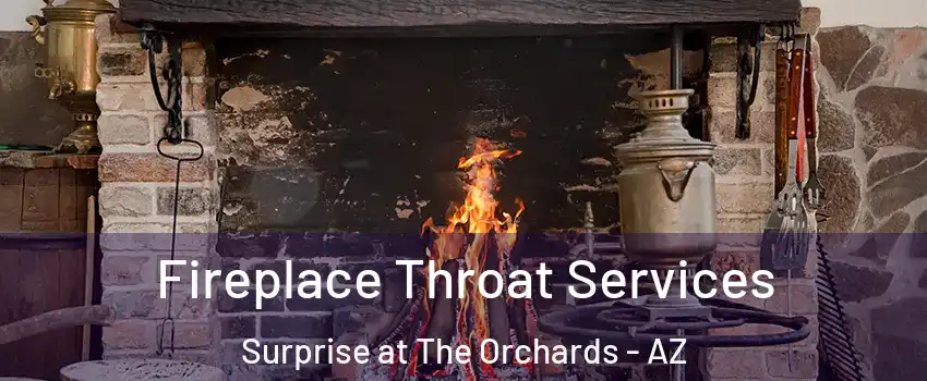 Fireplace Throat Services Surprise at The Orchards - AZ
