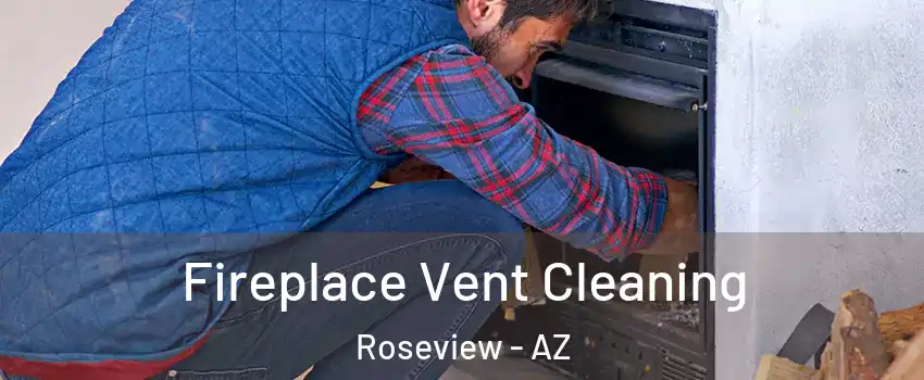 Fireplace Vent Cleaning Roseview - AZ