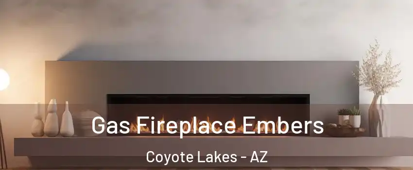 Gas Fireplace Embers Coyote Lakes - AZ