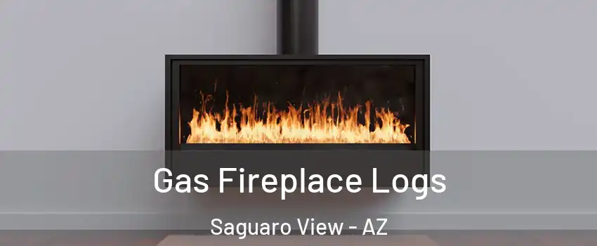 Gas Fireplace Logs Saguaro View - AZ
