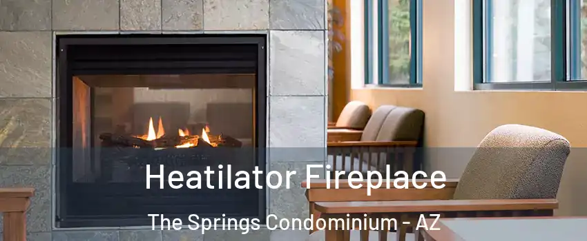 Heatilator Fireplace The Springs Condominium - AZ