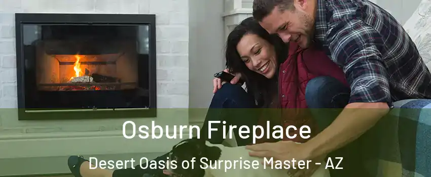 Osburn Fireplace Desert Oasis of Surprise Master - AZ