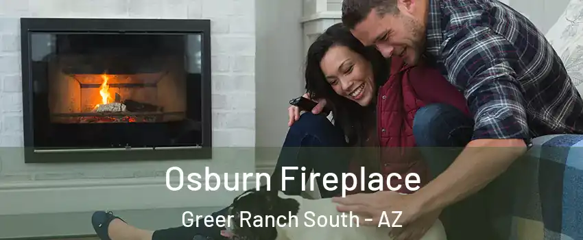 Osburn Fireplace Greer Ranch South - AZ