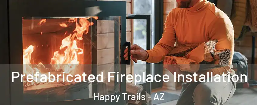 Prefabricated Fireplace Installation Happy Trails - AZ