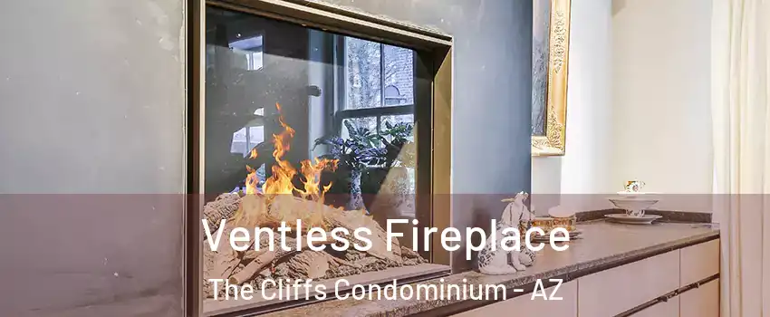Ventless Fireplace The Cliffs Condominium - AZ